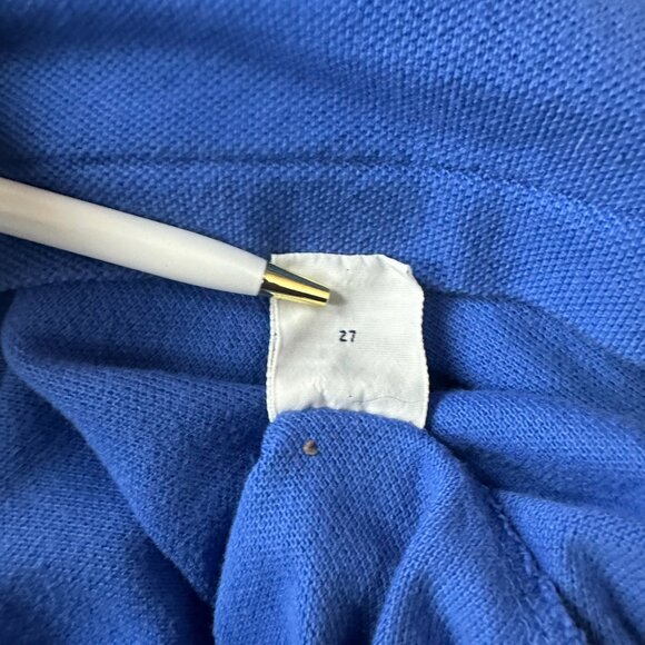 Vintage Polo PRL Ralph Lauren Blue Polo Shirt XXL - Picture 11 of 12